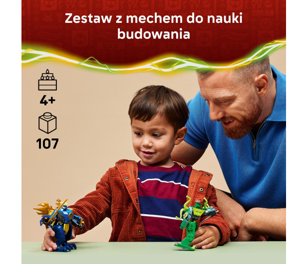 LEGO NINJAGO 71853 Bitwa w smoczym mechu Jaya - 1489558 - zdjęcie 4